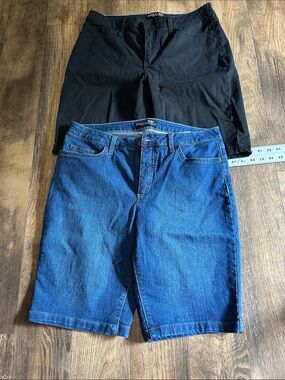 Riders Blue and Black Pair of shorts